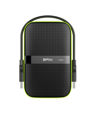 Silicon Power Armor A60 disco externo 2.5 SP HD A60 4Tb negro verde P040TBPHDA60S3K