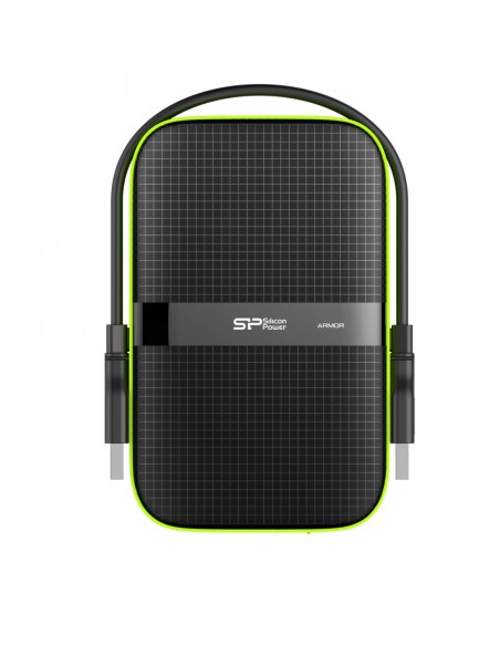 Silicon Power Armor A60 disco externo 2.5 SP HD A60 4Tb negro verde P040TBPHDA60S3K