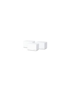Mercusys Halo H80X(3-pack) Doble banda (2,4 GHz / 5 GHz) Wi-Fi 6 (802.11ax) Blanco Interno