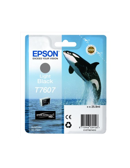 CARTUCHO EPSON T7607 GRIS C13T76074010
