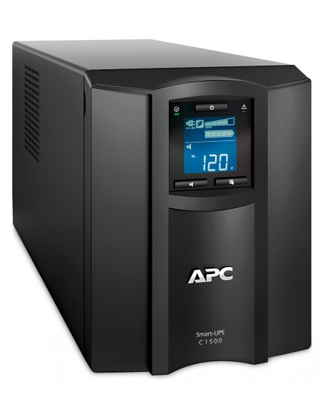 Sais linea interactiva apc sistema de alimentacion interrumpida UPS 1500va 900w 8 salidas AC negro SMC1500IC