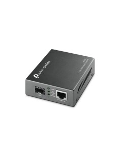 TP-Link MC420L convertidor de medio 10000 Mbit/s Multimodo, Monomodo Negro