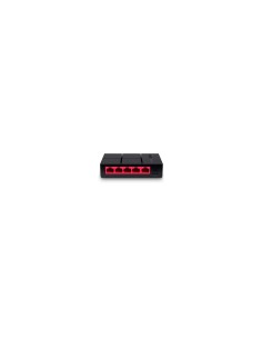 SWITCH MERCUSYS 5 PTOS 10/100/1000 NEGRO MS105G