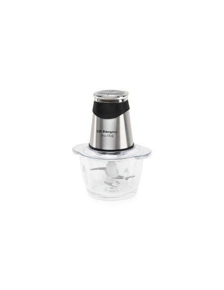 Orbegozo MC 4650 picadora eléctrica de alimentos 1,2 L 500 W Negro, Plata