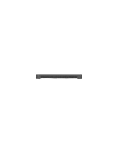 Lanberg AK-1103-B accesorio de bastidor Panel pasacables con cepillo