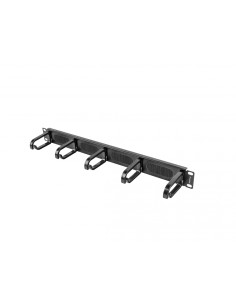 Lanberg AK-1203-B accesorio de bastidor Panel pasacables con cepillo