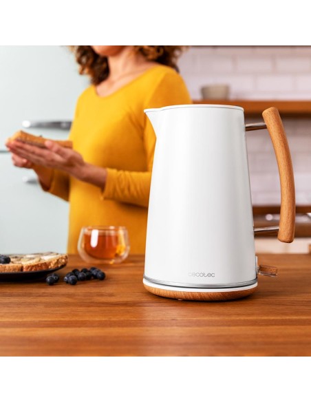Hervidor de agua thermosense 400 white woody