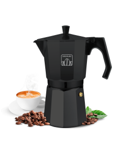 Cafetera Italiana Cumbia Mokclassic 1200 Black