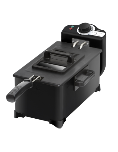 Freidora Con Aceite Cleanfry 3L Black
