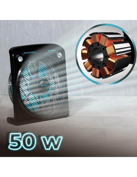 Ventilador de suelo EnergySilence 6000 PowerBox Black