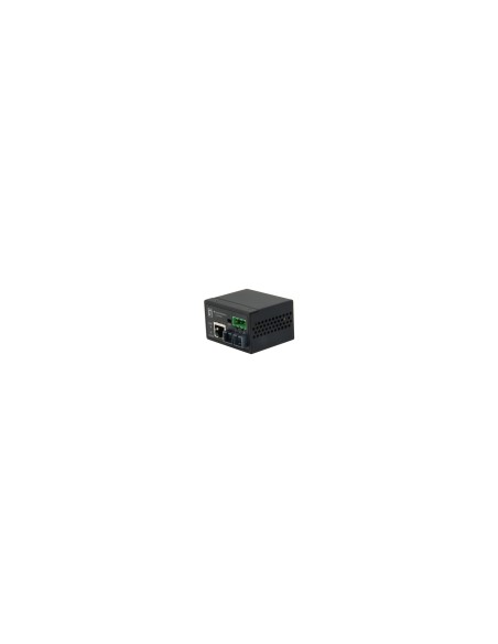 LevelOne IEC-4002 convertidor de medio 100 Mbit/s Multimodo Negro