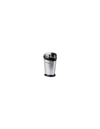 MOLINILLO ORBEGOZO 150W CUCHILLA ACERO INOXIDABLE INTERRUPTOR SEGURIDAD NEGRO MO 3250
