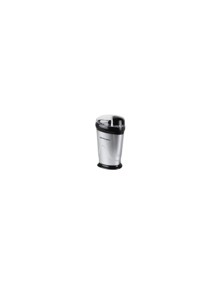 MOLINILLO ORBEGOZO 150W CUCHILLA ACERO INOXIDABLE INTERRUPTOR SEGURIDAD NEGRO MO 3250