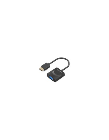 AISENS Conversor HDMI a SVGA, HDMI A/M-SVGA/H, Negro, 15?m
