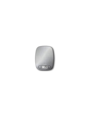 BASCULA DE COCINA TAURUS EASY INOX VISOR RETRO ILUMINADOFUNCION TARA OPCION DE COLGAR EN LA PARED 990719000