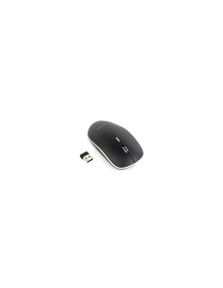 Gembird MUSW-4B-01 ratón Ambidextro RF inalámbrico Í?ptico 1600 DPI