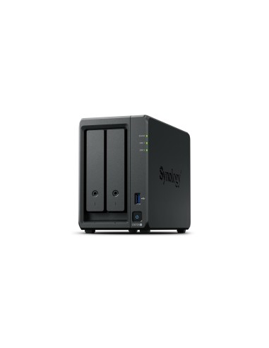 Synology DiskStation DS725+ servidor de almacenamiento NAS Ryzen Embedded R1600 4 GB DDR4 0 TB Negro