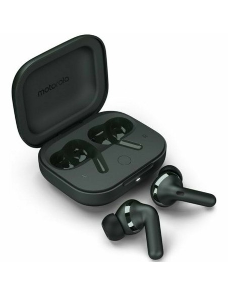 Motorola Moto Buds+ Auriculares Inalámbrico Dentro de oído Llamadas/Música/Deporte/Uso diario Bluetooth Gris