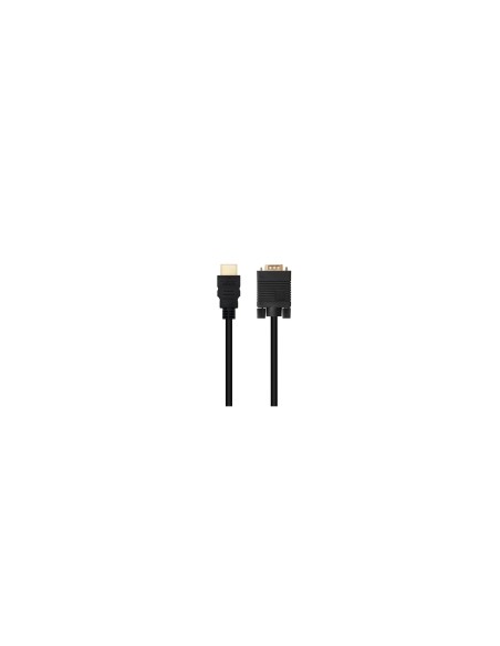 Nanocable Cable Conversor HDMI a VGA, 1.8 m, Negro