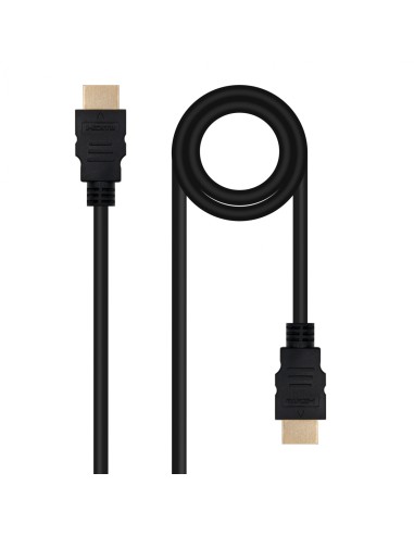 Nanocable Cable HDMI V2.0 4K@60Hz 18Gbps A/M-A/M, 3 m, Negro