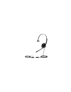 Yealink YHS34 Lite Auriculares Alámbrico Diadema Llamadas/Música Negro