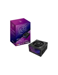 Asrock Phantom Gaming PG-1000G unidad de fuente de alimentación 750 W 20+4 pin ATX ATX Negro