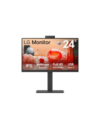 LG 24BA850-B pantalla para PC 60,5 cm (23.8") 1920 x 1080 Pixeles Full HD Negro
