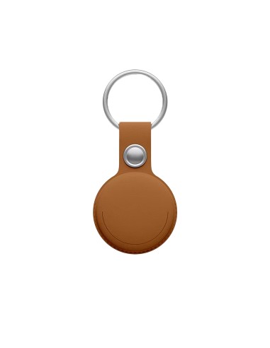 Leotec EasyTag Dual iOS & Android Blanco con Llavero Marrón