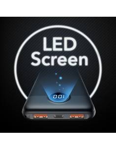 VEGER L10 VG-W1105PD PD20W 10000mAh Screen Powerbank