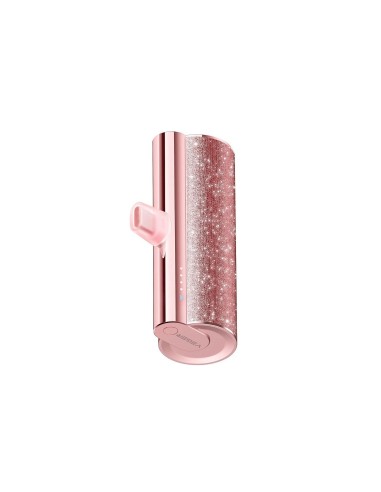 Veger Power Bank Plug on-L 5000mAh 18.5W Rosa