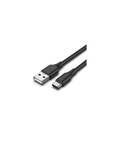 Vention Cable USB 2.0 3A CTHBH/ USB Tipo-C Macho - USB Macho/ 2m/ Negro