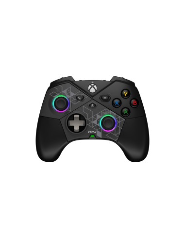 MSI FORCE PRO W CONTROLLER Negro USB 2.0 Gamepad Analógico/Digital Android, PC, Xbox One S, Xbox One X, Xbox Series S, Xbox Seri