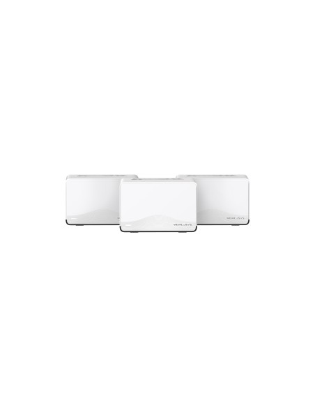 Mercusys HALO H27BE Doble banda (2,4 GHz / 5 GHz) Wi-Fi 6 (802.11ax) Blanco 3 Interno
