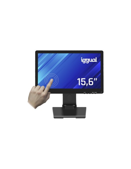 iggual MTL15PX monitor POS 39,6 cm (15.6") 1600 x 900 Pixeles HD+ LCD Pantalla táctil