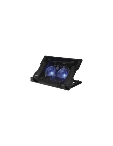 iggual RP2V17A Soporte para ordenador portátil Negro 43,2 cm (17")