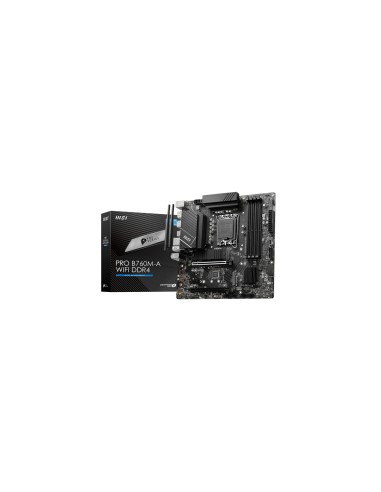 MSI PRO B760M-A WIFI DDR4 placa base Intel B760 LGA 1700 micro ATX