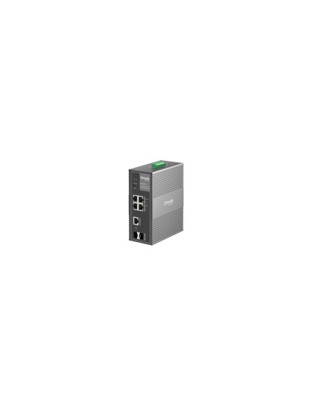 TP-Link IES206GPP switch Gestionado Gigabit Ethernet (10/100/1000) Energía sobre Ethernet (PoE) Negro