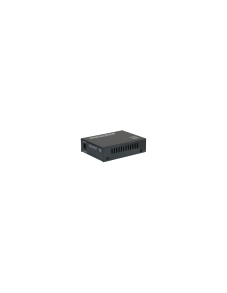 LevelOne GVT-2012 convertidor de medio 1000 Mbit/s Negro