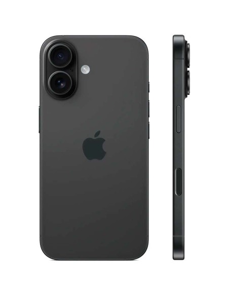 Potente iPhone 16 de 256GB en negro.