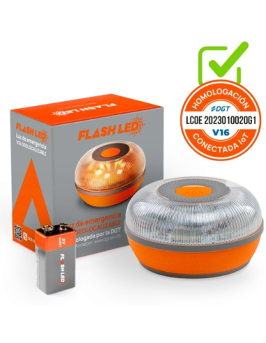 Baliza V16 SOS homologada con SIM.