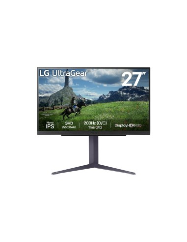 LG 27GS85Q-B pantalla para PC 68,6 cm (27") 2560 x 1440 Pixeles Quad HD LCD Negro