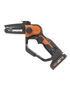 WORX WG324E motosierra Negro, Naranja