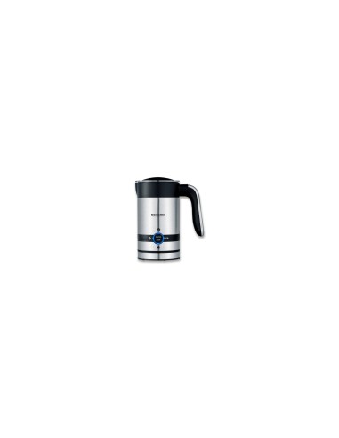 Severin SM 3584 espumador o calentador de leche Automático Negro, Acero inoxidable
