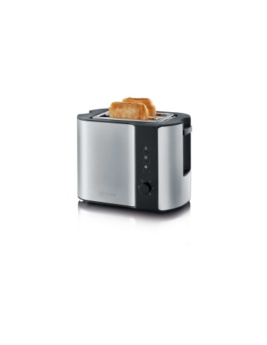 Severin 2589 2 rebanada(s) 800 W Negro, Acero inoxidable