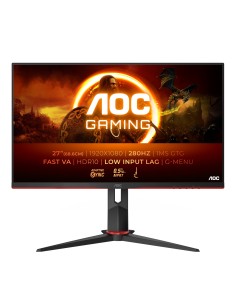 AOC G2 27G2ZN3/BK pantalla para PC 68,6 cm (27") 1920 x 1080 Pixeles Full HD LCD Negro, Rojo
