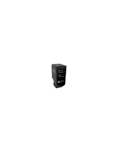 Lexmark 74C2SYE cartucho de tóner 1 pieza(s) Original Amarillo