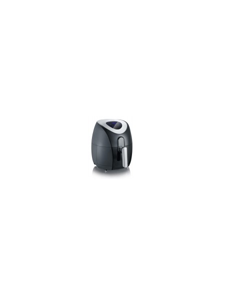 Severin 2430 Sencillo 3,2 L Independiente 1500 W Freidora de aire caliente Negro, Acero inoxidable