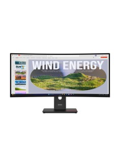 Lenovo ThinkVision T34WD-40 LED display 86,4 cm (34") 3440 x 1440 Pixeles Wide Quad HD Negro