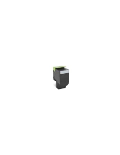 Lexmark 80C2HKE cartucho de tóner 1 pieza(s) Original Negro