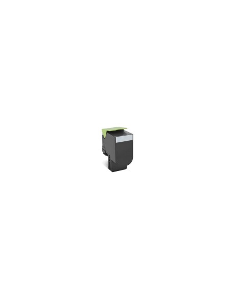 Lexmark 80C2HKE cartucho de tóner 1 pieza(s) Original Negro